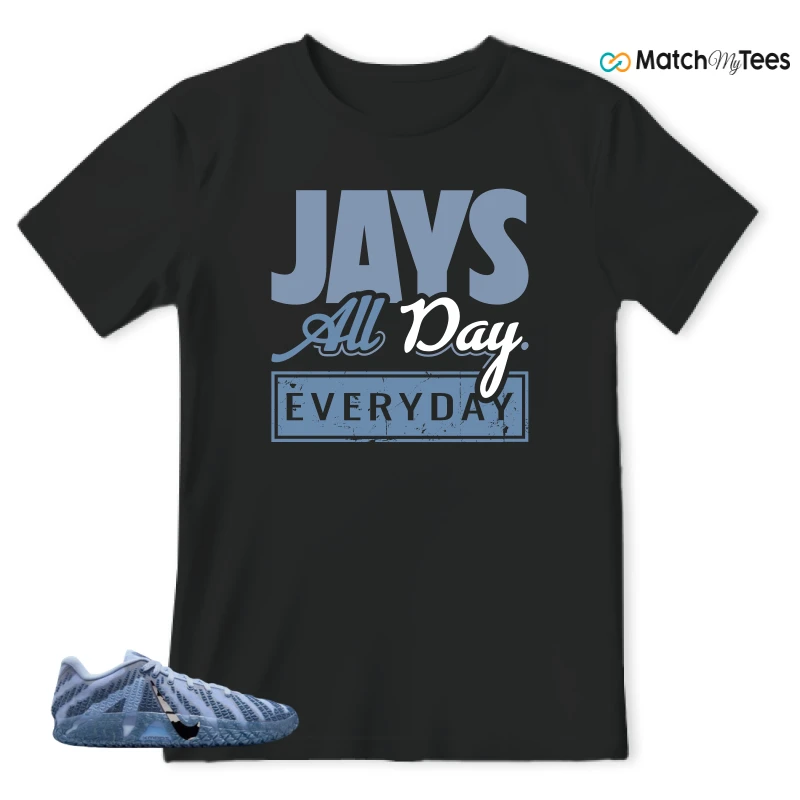 NIKE JA 3 COBALT BLISS SNEAKER Matching Tees t-shirt