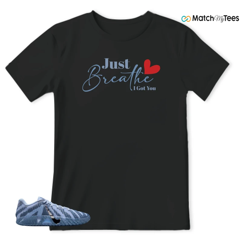 NIKE JA 3 COBALT BLISS SNEAKER Matching Tees t-shirt