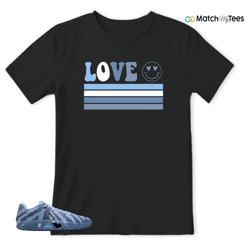 NIKE JA 3 COBALT BLISS SNEAKER Matching Tees t-shirt