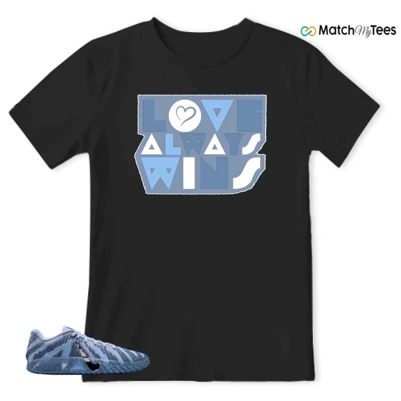 NIKE JA 3 COBALT BLISS SNEAKER Matching Tees t-shirt