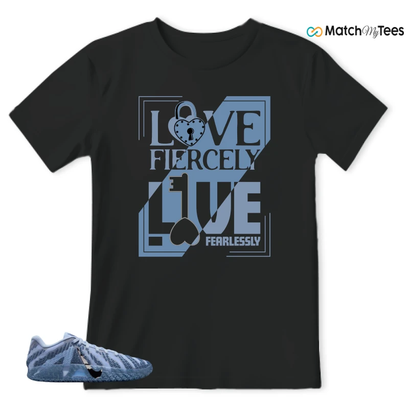 NIKE JA 3 COBALT BLISS SNEAKER Matching Tees t-shirt