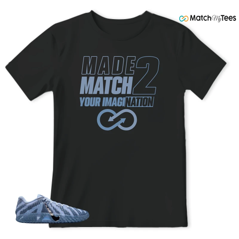 NIKE JA 3 COBALT BLISS SNEAKER Matching Tees t-shirt