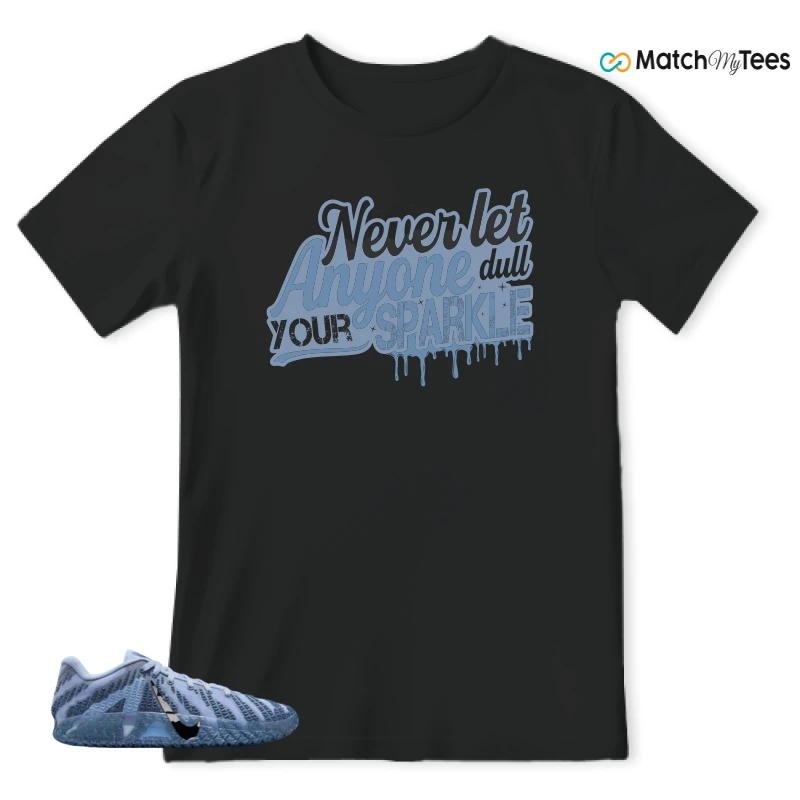 NIKE JA 3 COBALT BLISS SNEAKER Matching Tees t-shirt