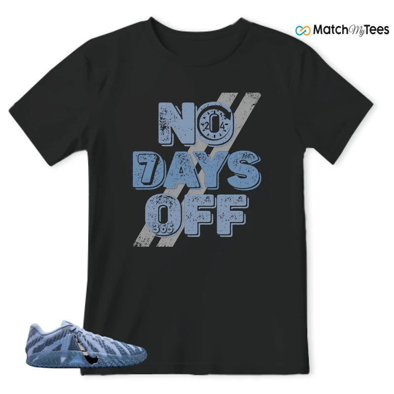 NIKE JA 3 COBALT BLISS SNEAKER Matching Tees t-shirt