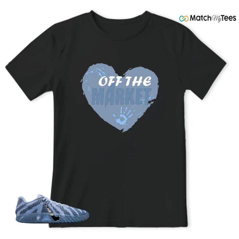 NIKE JA 3 COBALT BLISS SNEAKER Matching Tees t-shirt