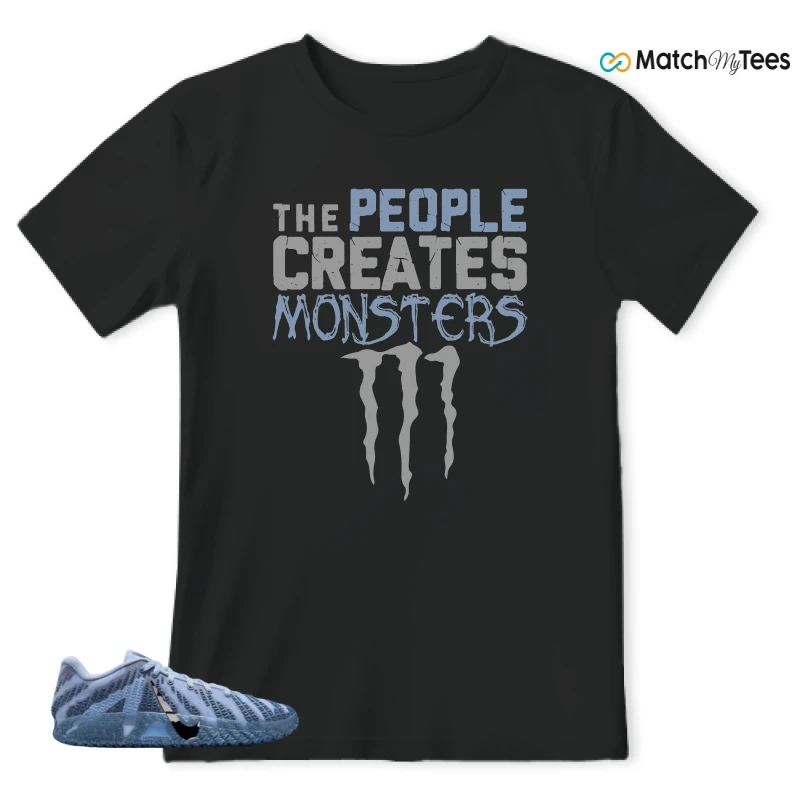 NIKE JA 3 COBALT BLISS SNEAKER Matching Tees t-shirt