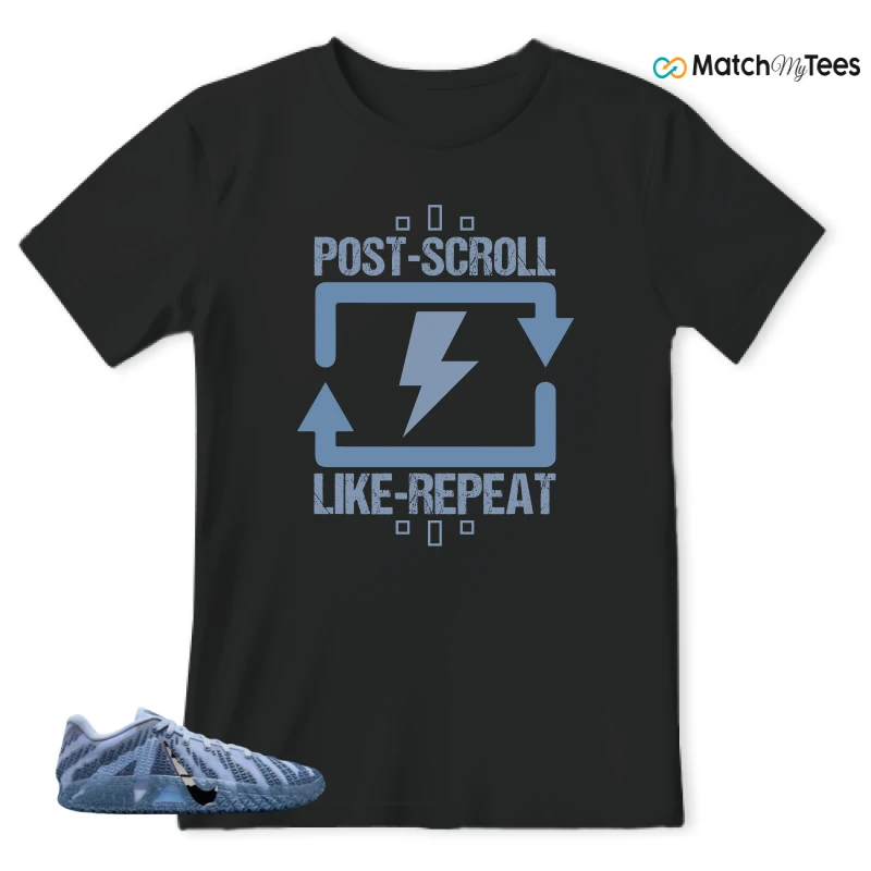 NIKE JA 3 COBALT BLISS SNEAKER Matching Tees t-shirt