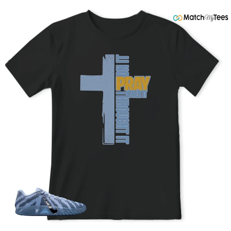 NIKE JA 3 COBALT BLISS SNEAKER Matching Tees t-shirt