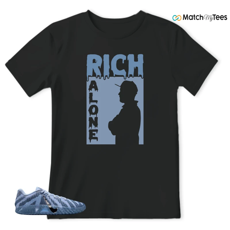 NIKE JA 3 COBALT BLISS SNEAKER Matching Tees t-shirt