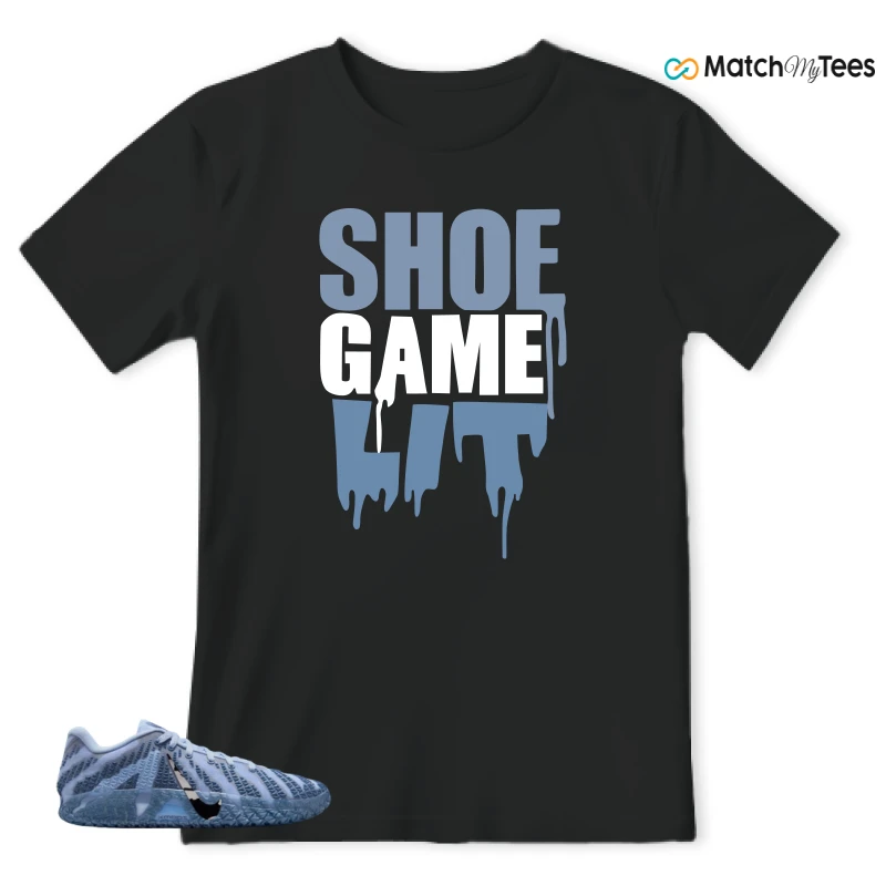 NIKE JA 3 COBALT BLISS SNEAKER Matching Tees t-shirt