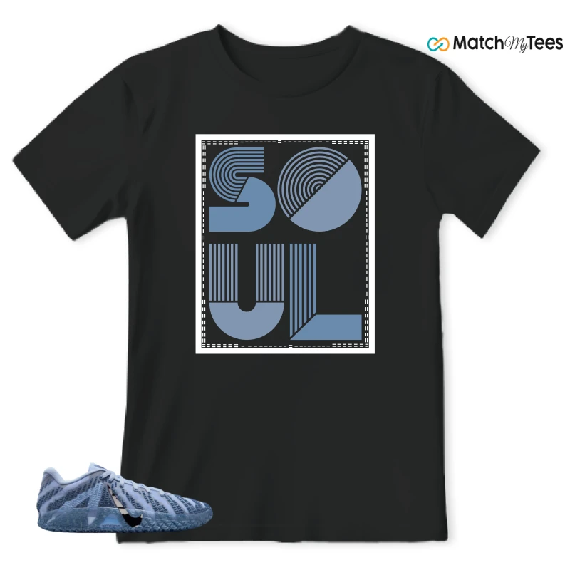 NIKE JA 3 COBALT BLISS SNEAKER Matching Tees t-shirt