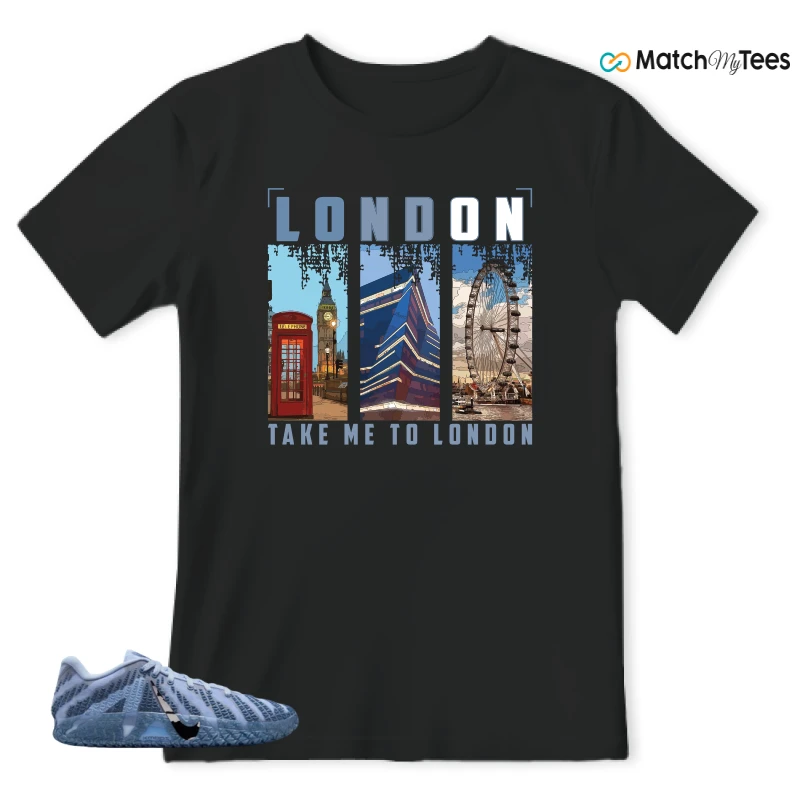 NIKE JA 3 COBALT BLISS SNEAKER Matching Tees t-shirt