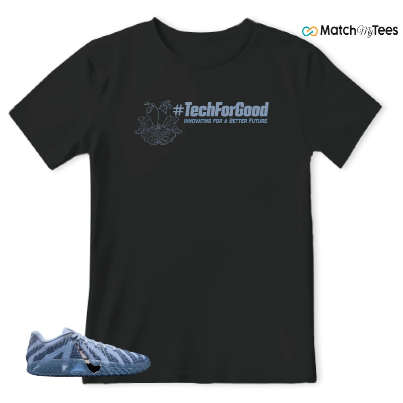 NIKE JA 3 COBALT BLISS SNEAKER Matching Tees t-shirt