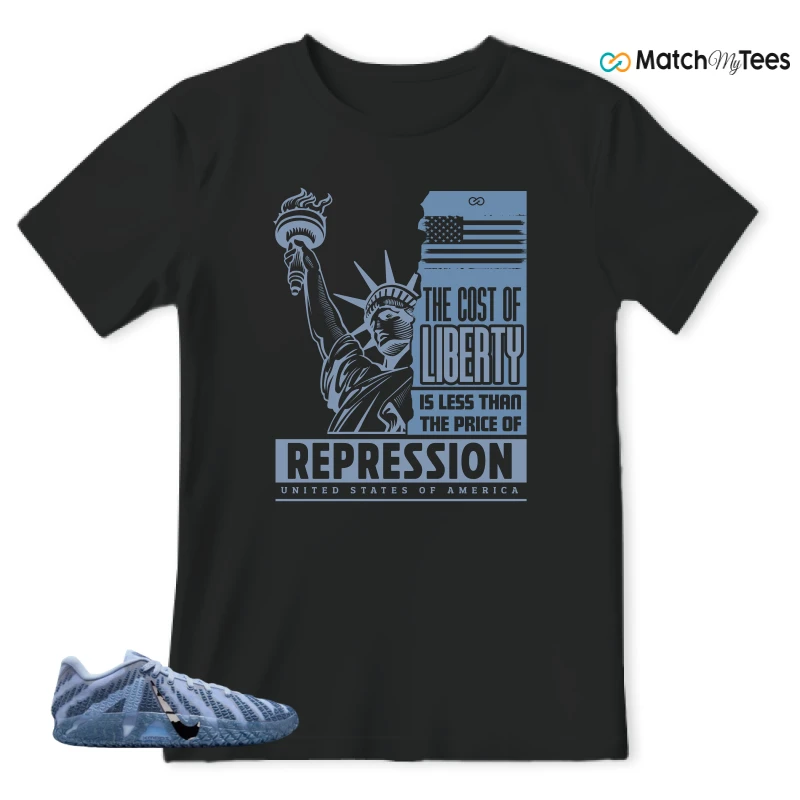NIKE JA 3 COBALT BLISS SNEAKER Matching Tees t-shirt