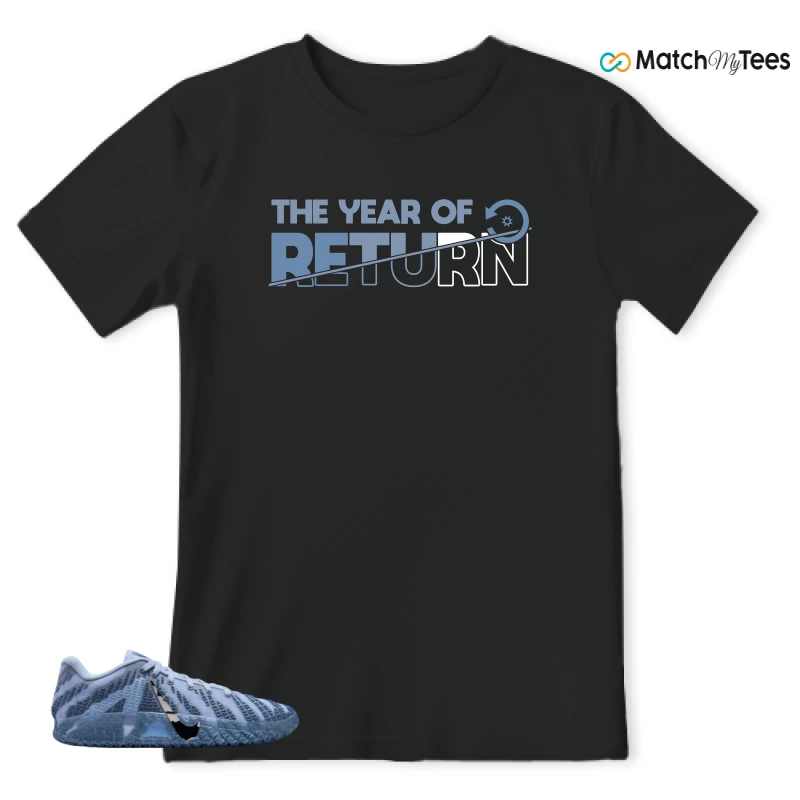 NIKE JA 3 COBALT BLISS SNEAKER Matching Tees t-shirt