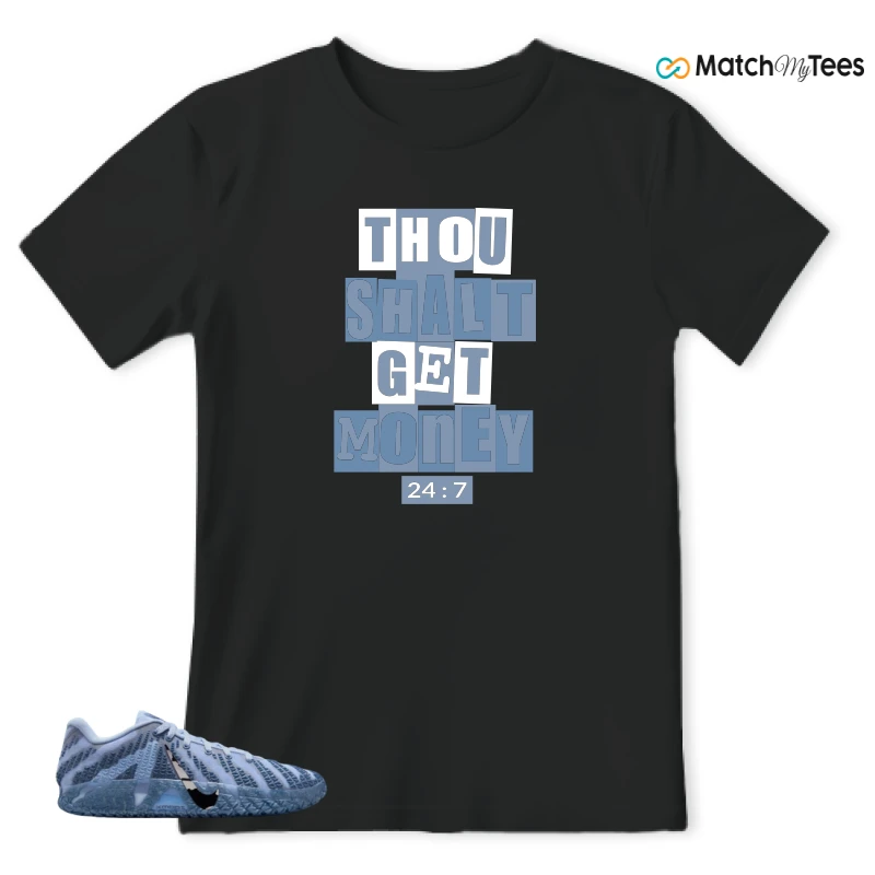 NIKE JA 3 COBALT BLISS SNEAKER Matching Tees t-shirt