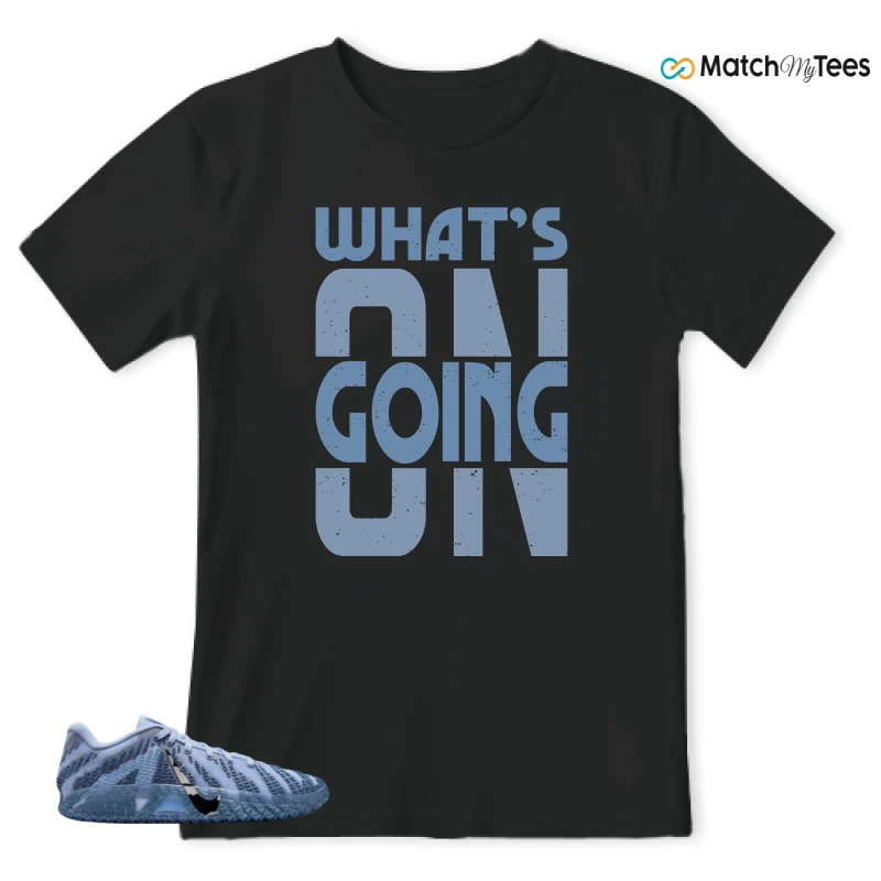 NIKE JA 3 COBALT BLISS SNEAKER Matching Tees t-shirt