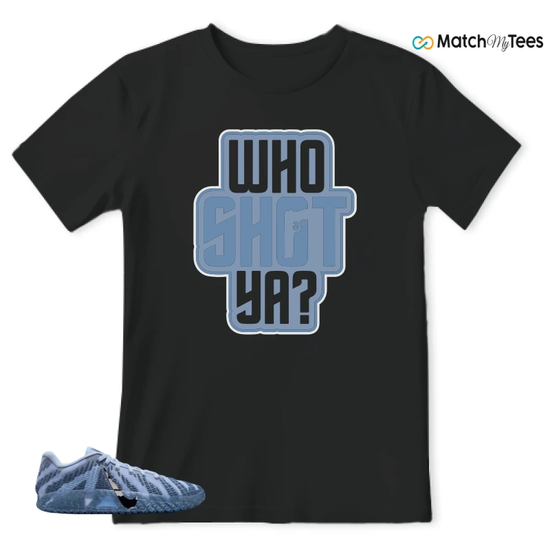 NIKE JA 3 COBALT BLISS SNEAKER Matching Tees t-shirt