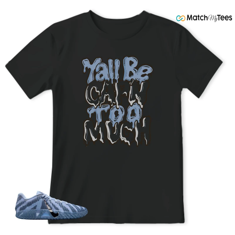 NIKE JA 3 COBALT BLISS SNEAKER Matching Tees t-shirt