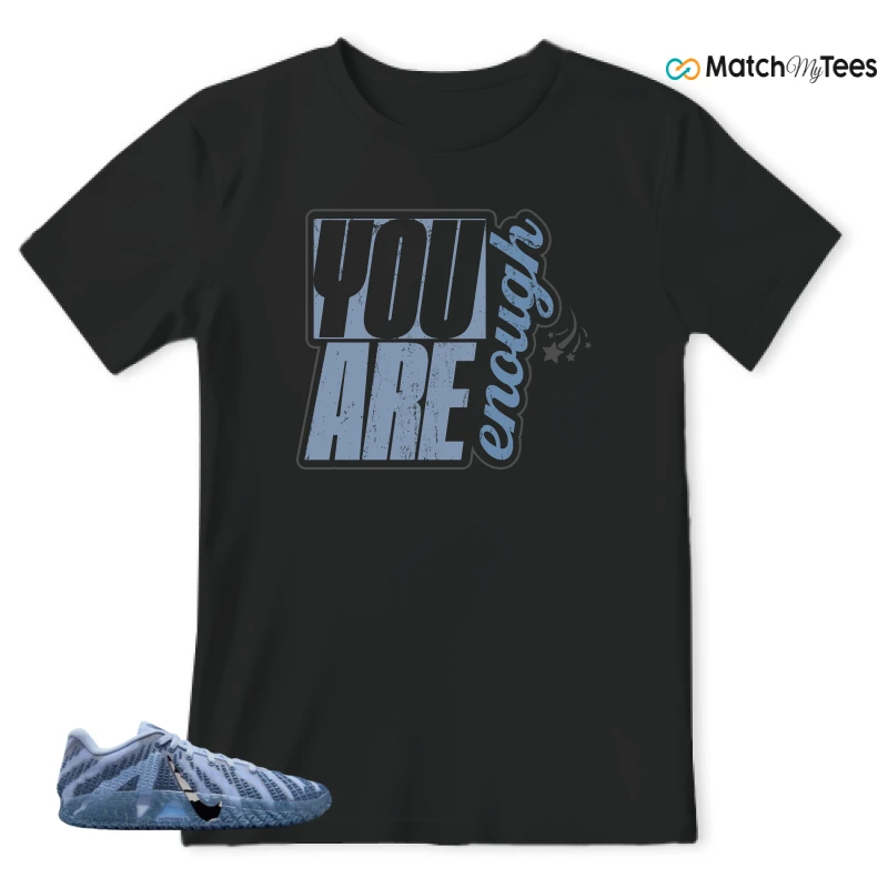 NIKE JA 3 COBALT BLISS SNEAKER Matching Tees t-shirt