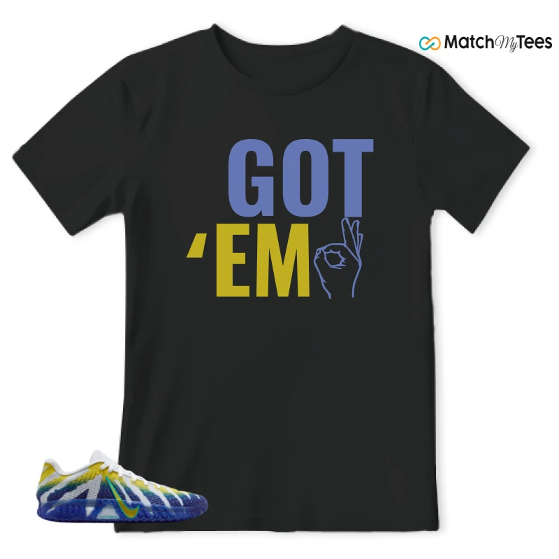 NIKE JA 3 MURRAY STATE SNEAKER Matching Tees t-shirt