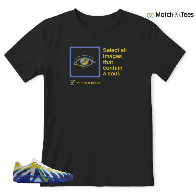 reCAPTCHA Black matching T-shirt T-shirt