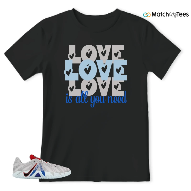 NIKE JA 3 OUTER SPACE SNEAKER/PHOTON DUST/BLACK/UNIVERSITY RED/GAME ROYAL matching T-shirt