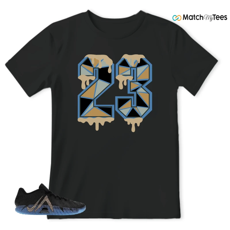 NIKE JA 3 SWAROVSKI WARNING LABEL SNEAKER Matching Tees t-shirt