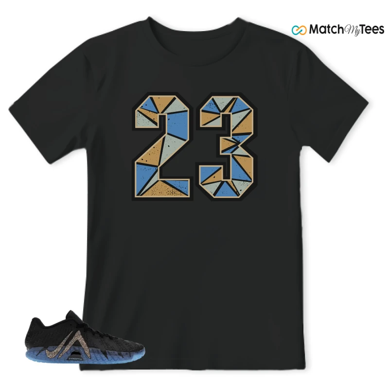 NIKE JA 3 SWAROVSKI WARNING LABEL SNEAKER Matching Tees t-shirt