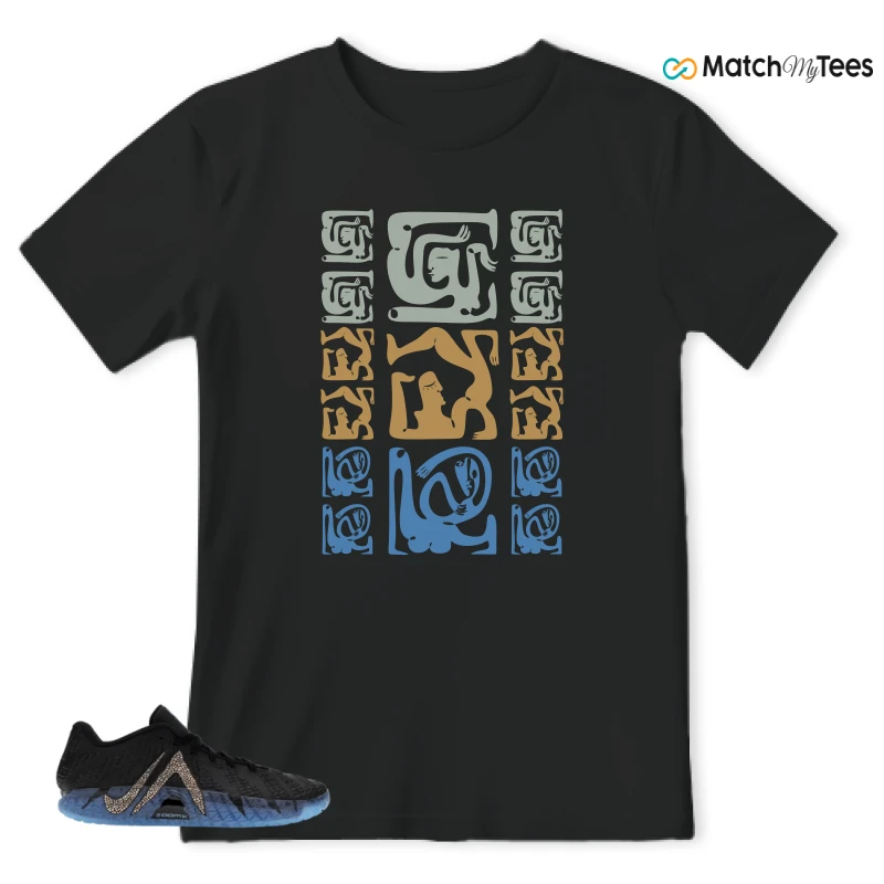 NIKE JA 3 SWAROVSKI WARNING LABEL SNEAKER Matching Tees t-shirt