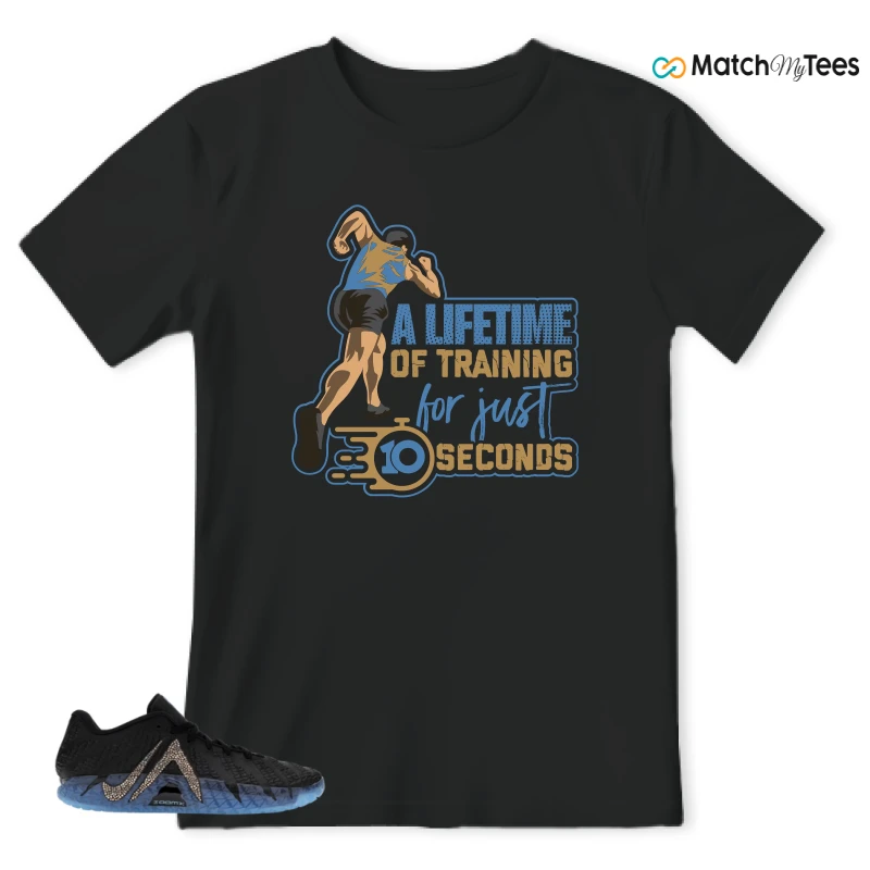 NIKE JA 3 SWAROVSKI WARNING LABEL SNEAKER Matching Tees t-shirt