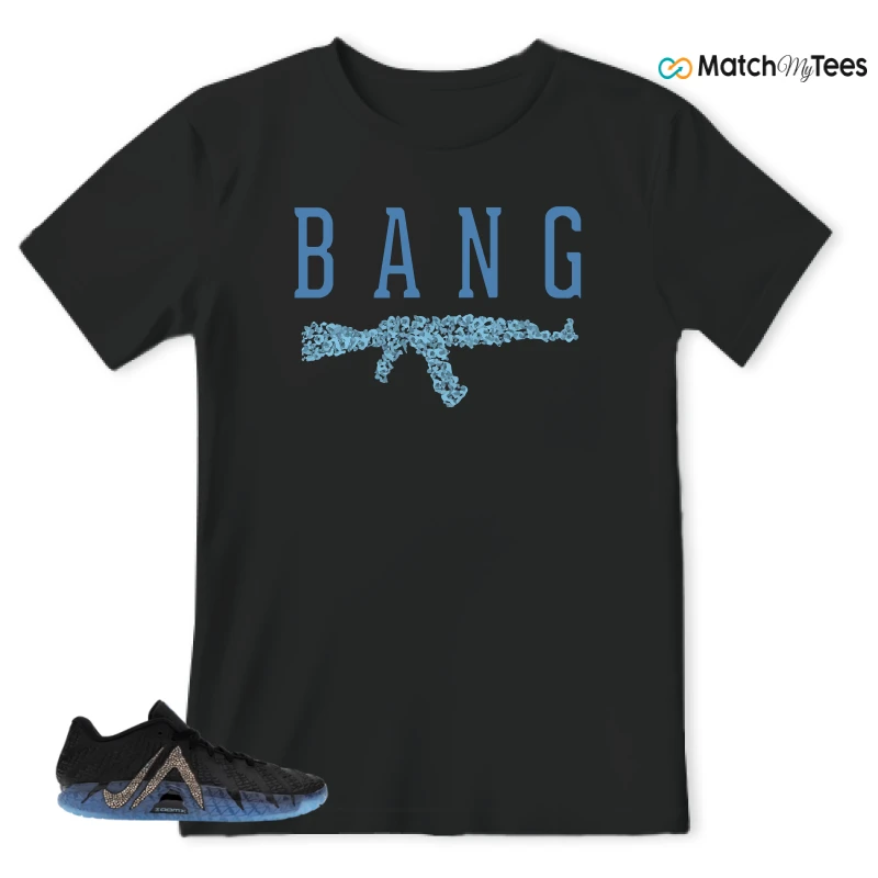 NIKE JA 3 SWAROVSKI WARNING LABEL SNEAKER Matching Tees t-shirt