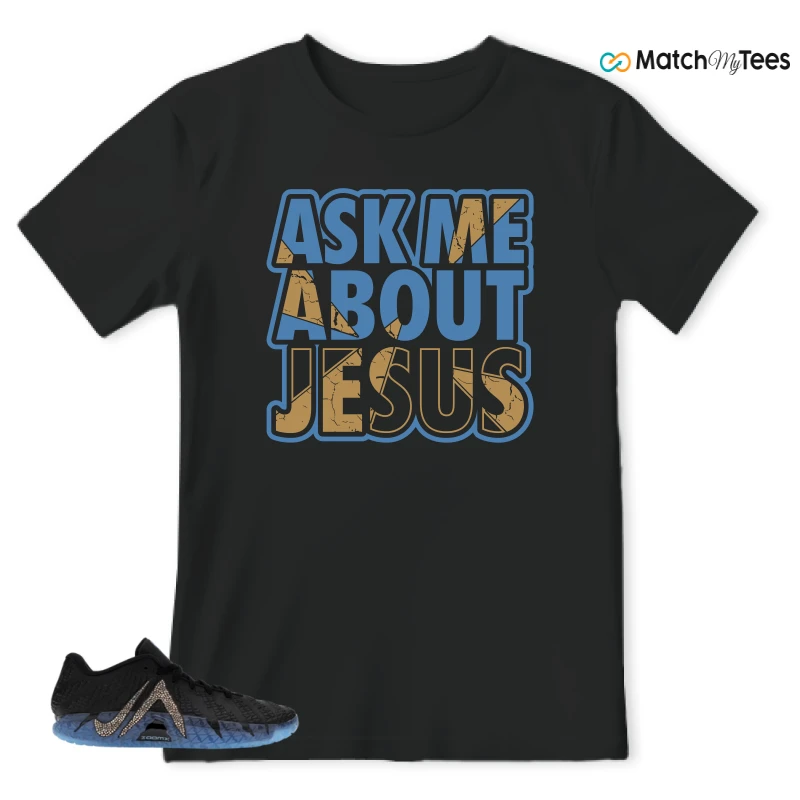 NIKE JA 3 SWAROVSKI WARNING LABEL SNEAKER Matching Tees t-shirt