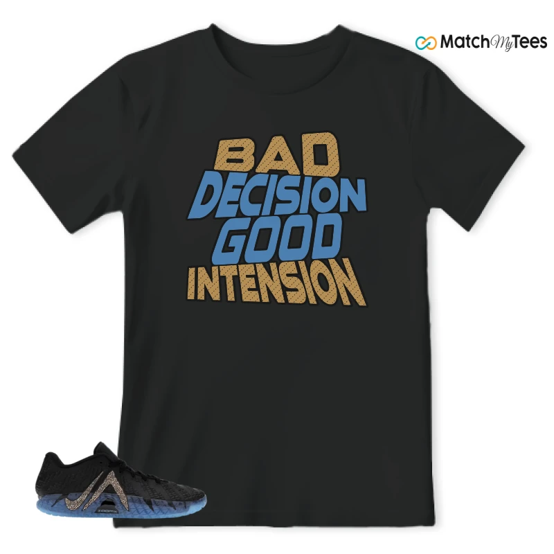 NIKE JA 3 SWAROVSKI WARNING LABEL SNEAKER Matching Tees t-shirt