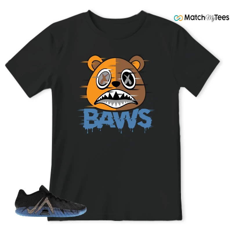 NIKE JA 3 SWAROVSKI WARNING LABEL SNEAKER Matching Tees t-shirt