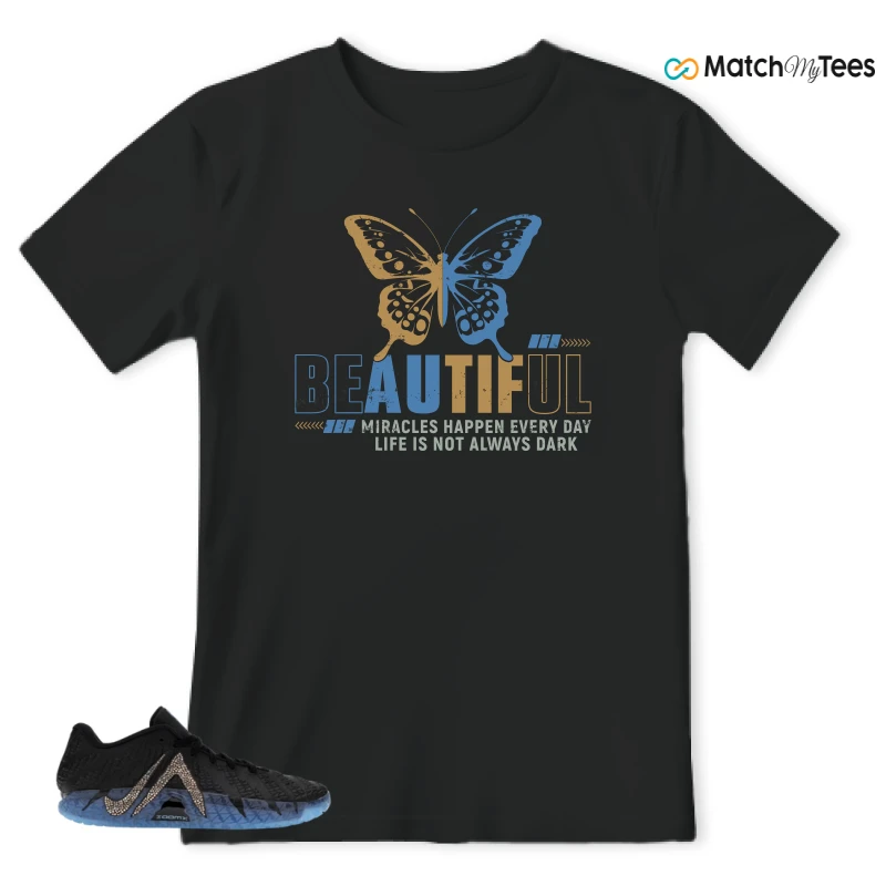 NIKE JA 3 SWAROVSKI WARNING LABEL SNEAKER Matching Tees t-shirt