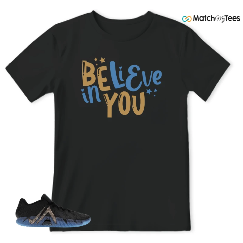 NIKE JA 3 SWAROVSKI WARNING LABEL SNEAKER Matching Tees t-shirt