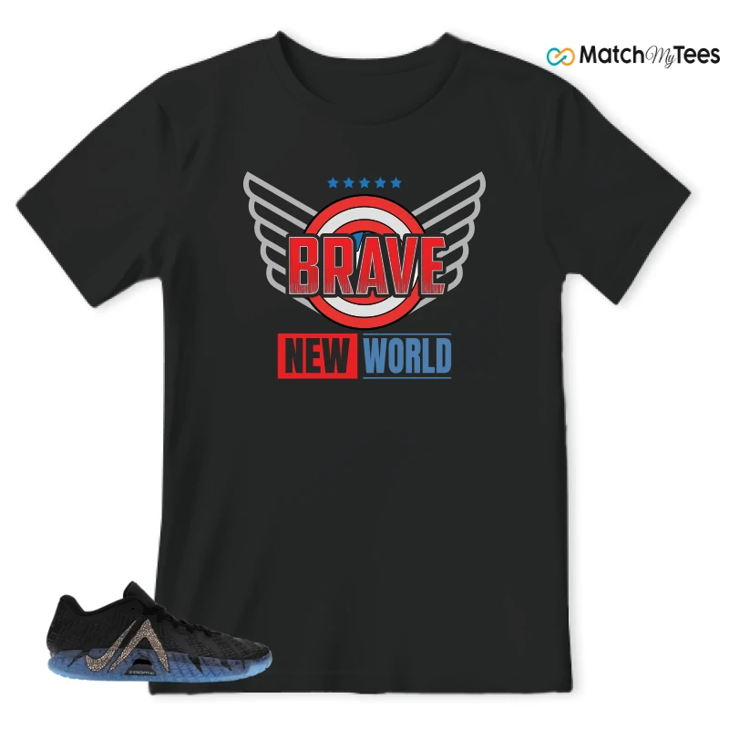 NIKE JA 3 SWAROVSKI WARNING LABEL SNEAKER Matching Tees t-shirt