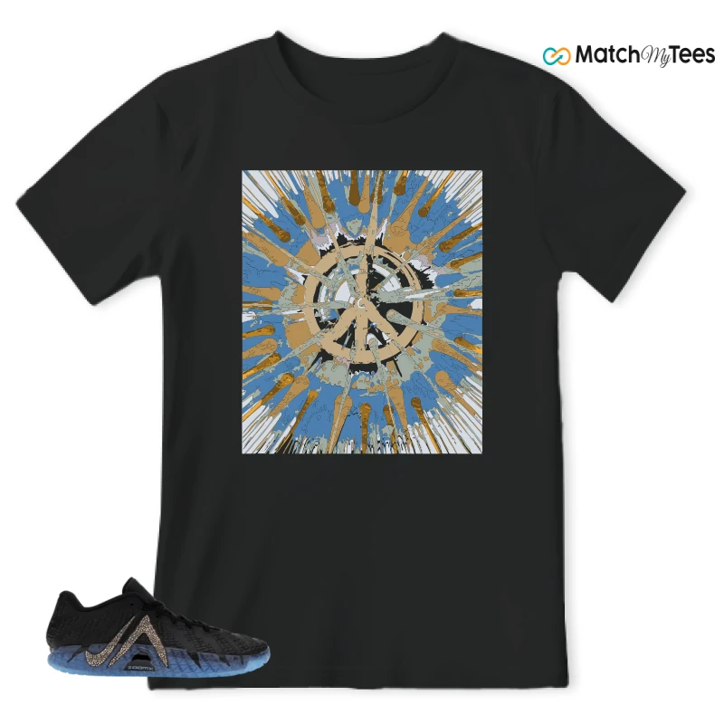 NIKE JA 3 SWAROVSKI WARNING LABEL SNEAKER Matching Tees t-shirt