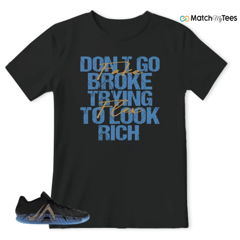 NIKE JA 3 SWAROVSKI WARNING LABEL SNEAKER Matching Tees t-shirt