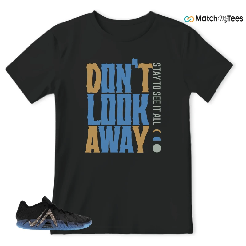 NIKE JA 3 SWAROVSKI WARNING LABEL SNEAKER Matching Tees t-shirt