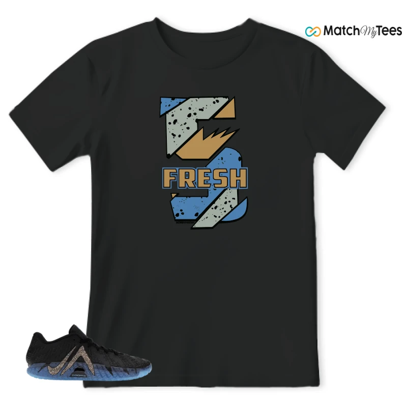 NIKE JA 3 SWAROVSKI WARNING LABEL SNEAKER Matching Tees t-shirt
