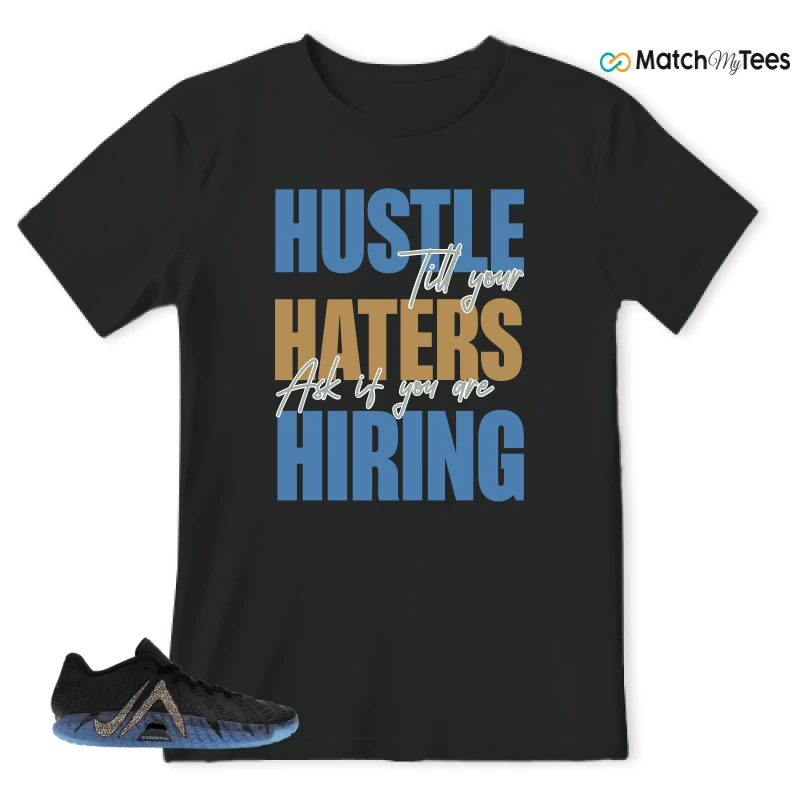 NIKE JA 3 SWAROVSKI WARNING LABEL SNEAKER Matching Tees t-shirt