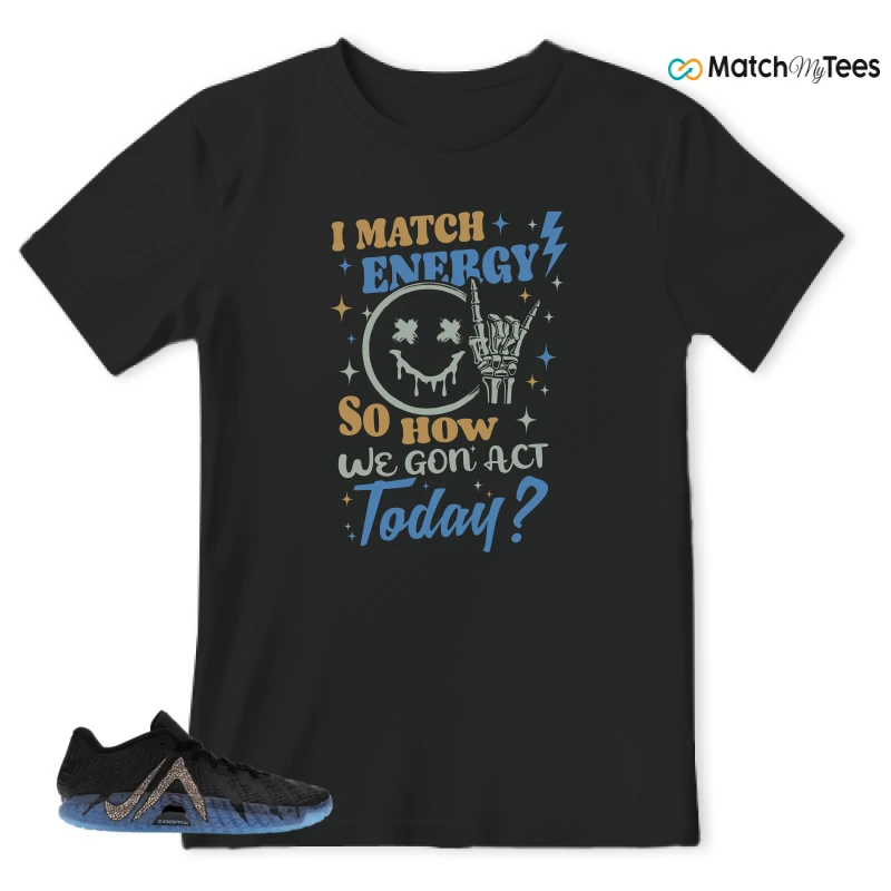 NIKE JA 3 SWAROVSKI WARNING LABEL SNEAKER Matching Tees t-shirt