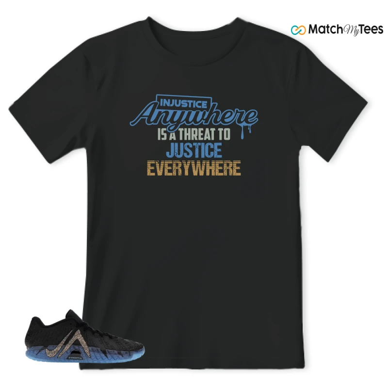 NIKE JA 3 SWAROVSKI WARNING LABEL SNEAKER Matching Tees t-shirt