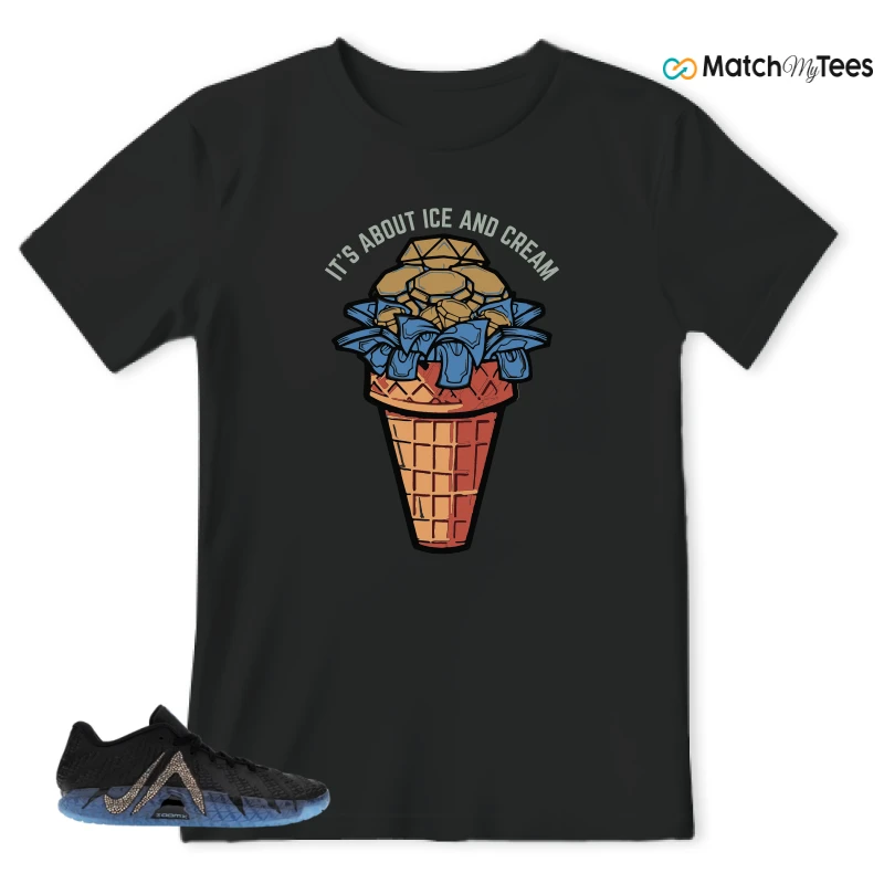 NIKE JA 3 SWAROVSKI WARNING LABEL SNEAKER Matching Tees t-shirt
