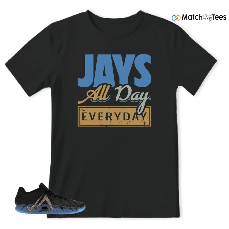 NIKE JA 3 SWAROVSKI WARNING LABEL SNEAKER Matching Tees t-shirt