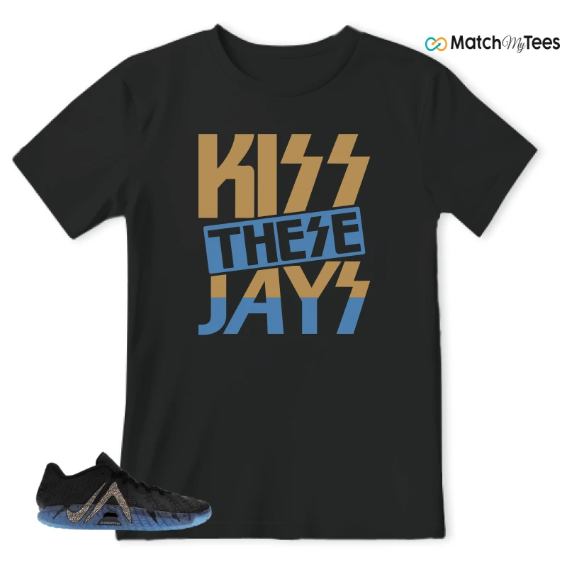 NIKE JA 3 SWAROVSKI WARNING LABEL SNEAKER Matching Tees t-shirt
