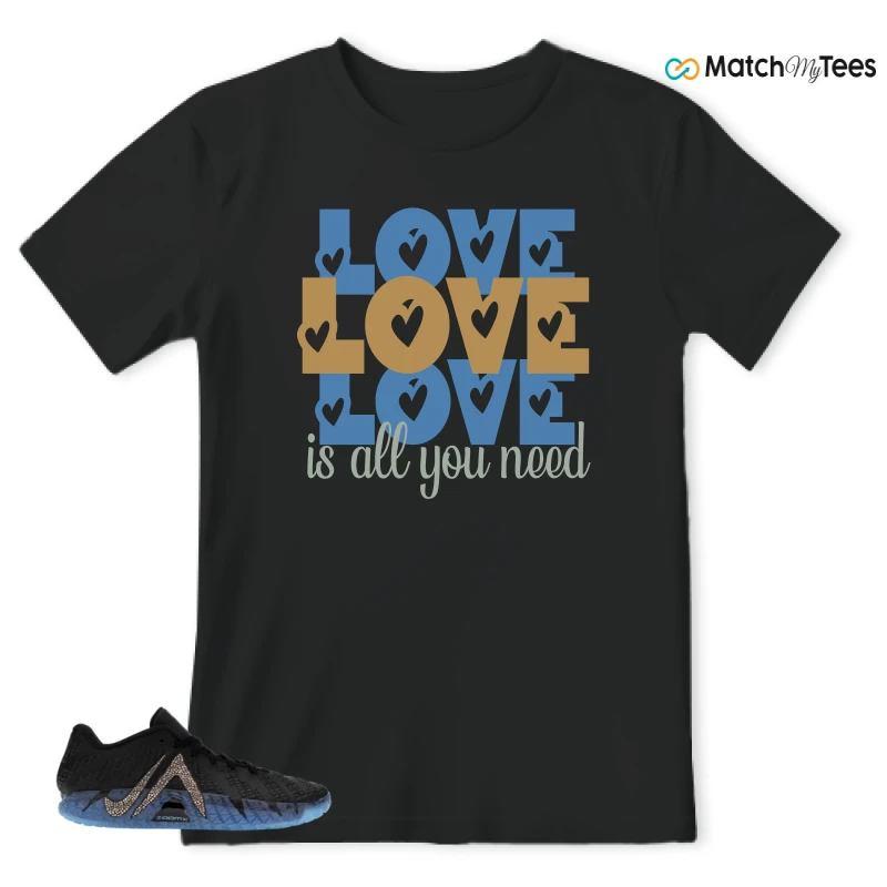 NIKE JA 3 SWAROVSKI WARNING LABEL SNEAKER Matching Tees t-shirt