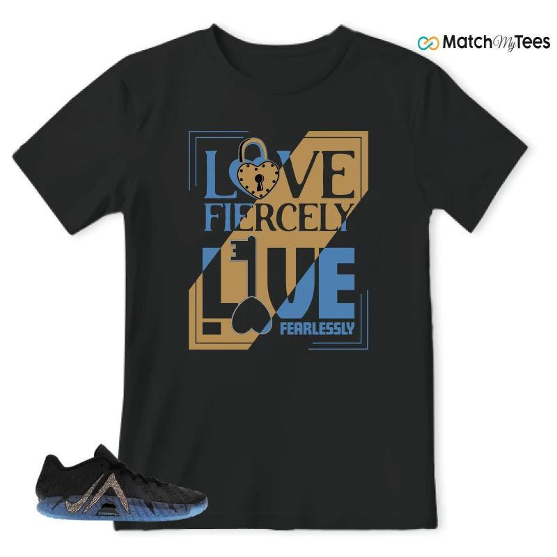 NIKE JA 3 SWAROVSKI WARNING LABEL SNEAKER Matching Tees t-shirt